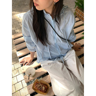 ruffled sun jacket