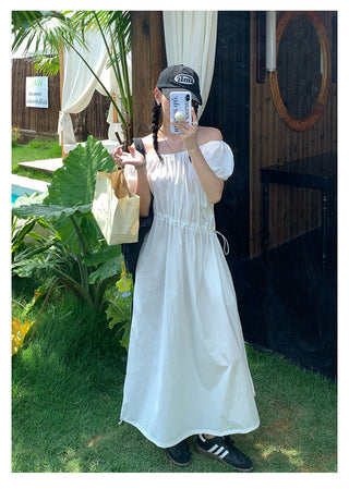 puff sleeve dress
