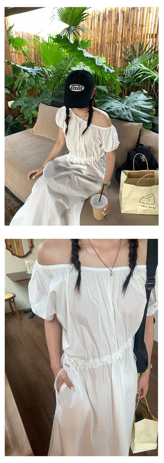 puff sleeve dress
