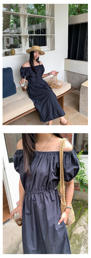 puff sleeve dress