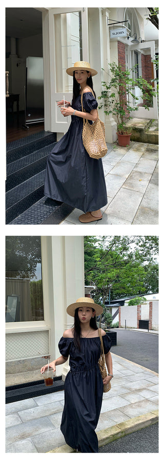 puff sleeve dress