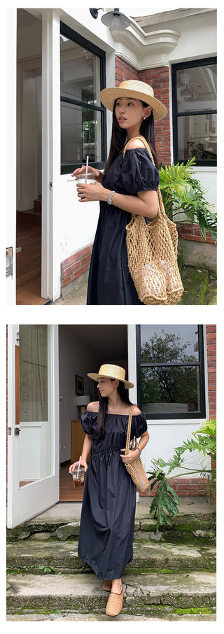 puff sleeve dress