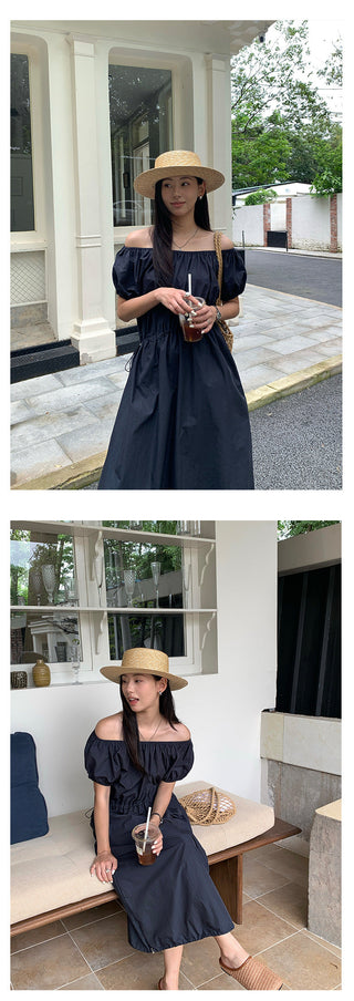 puff sleeve dress