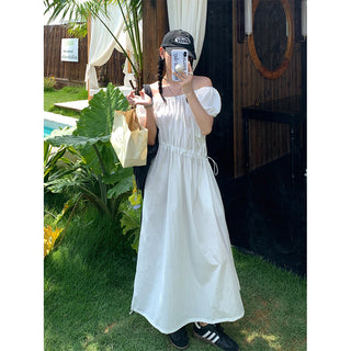 puff sleeve dress