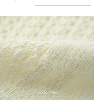 crochet sleeveless vest
