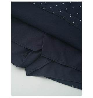 dots A-line skirt