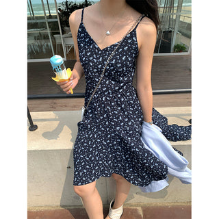 floral chiffon dress