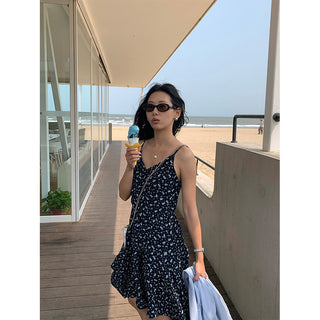 floral chiffon dress