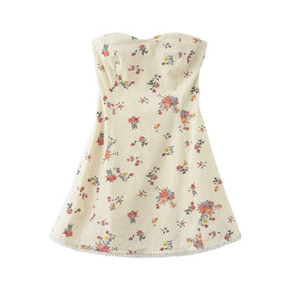 rose tube dress
