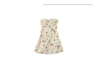 rose tube dress