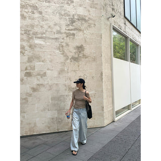 retro white jeans