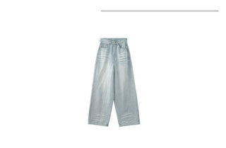 retro white jeans