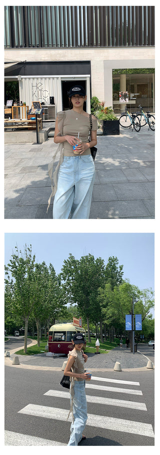 ribbon off-shoulder