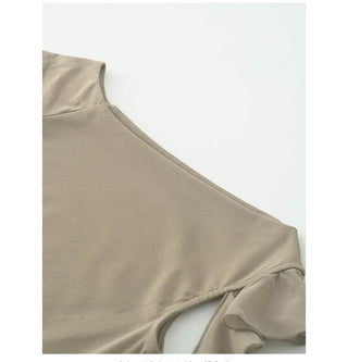 ribbon off-shoulder