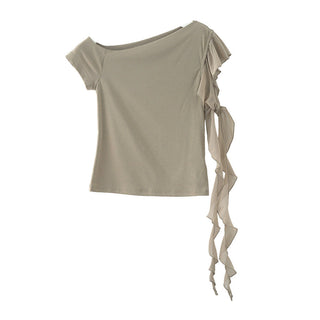 ribbon off-shoulder