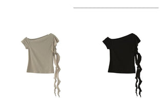 ribbon off-shoulder