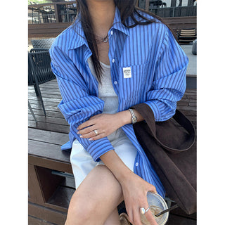 striped bandage shirt