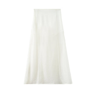 layered long skirt