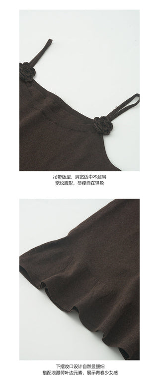 crochet suspender skirt