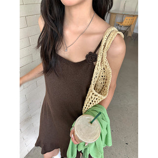 crochet suspender skirt