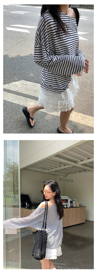 lace-up short skirt
