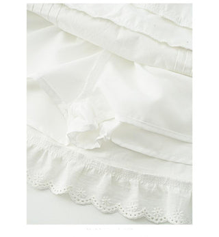 lace-up short skirt
