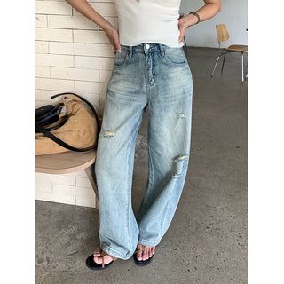 worn machete jeans
