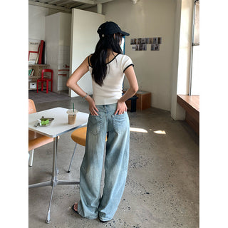 worn machete jeans
