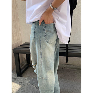 worn machete jeans