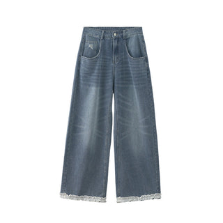 butterfly wide jeans