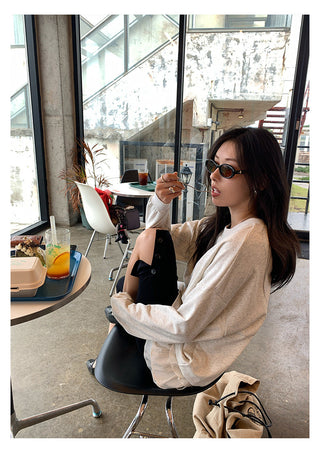 letter net sweater