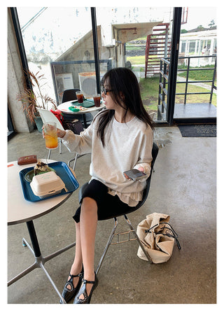 letter net sweater