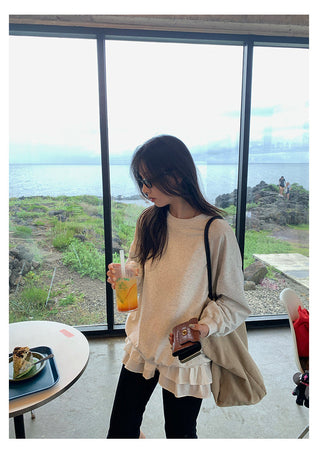 letter net sweater