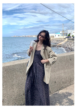 quilted suit jacket