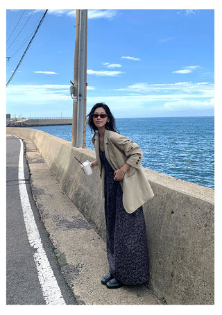 quilted suit jacket
