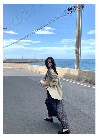 quilted suit jacket