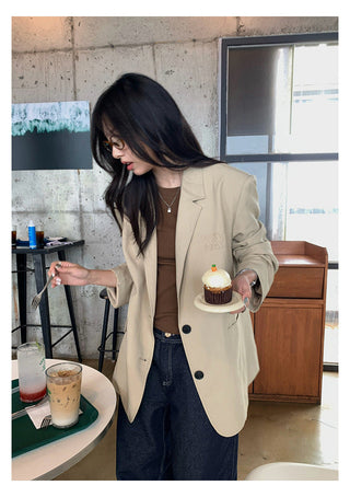 quilted suit jacket