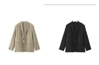 quilted suit jacket