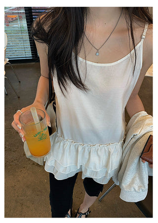 layered sling dress