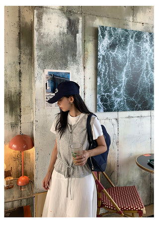 knit bandage vest