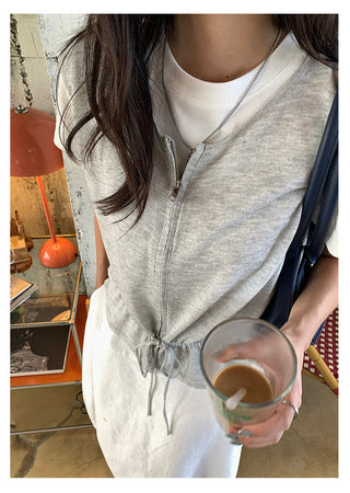 knit bandage vest