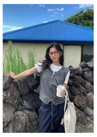 knit bandage vest
