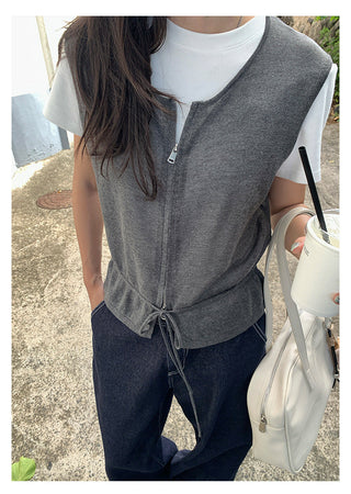 knit bandage vest