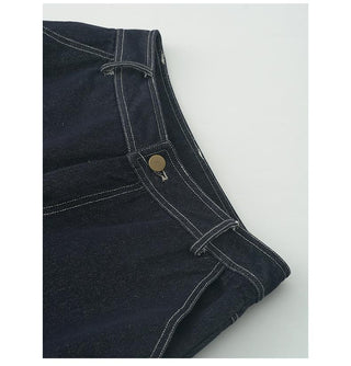 washed wide jeans