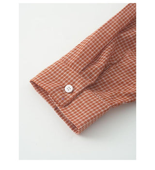 plaid suit set
