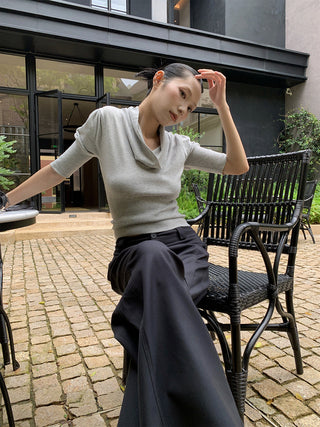 puff sleeve sweater