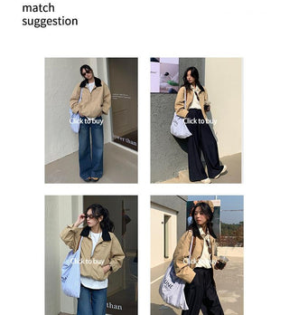 contrast trench coat