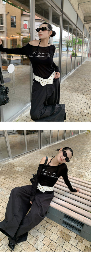 shoulder long sleeve