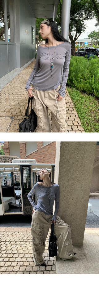 shoulder long sleeve