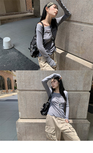 shoulder long sleeve